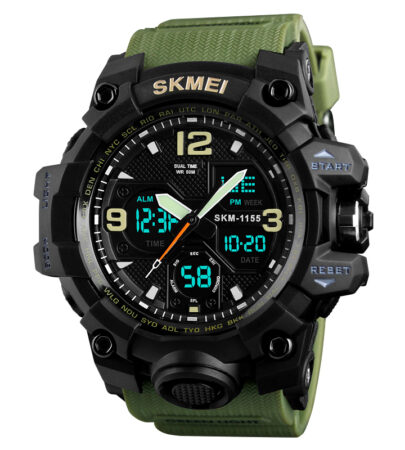 Skmei 1155b Army Green Watch