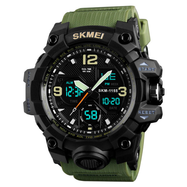 Skmei 1155b Army Green Watch