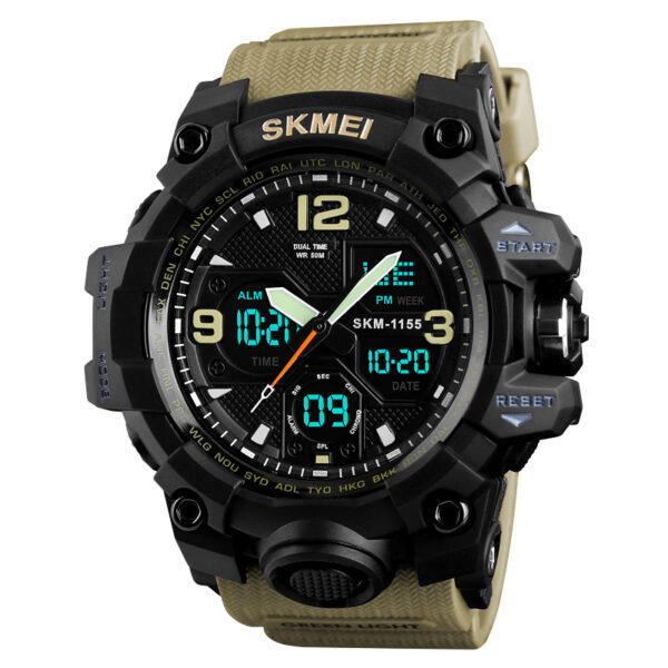 Skmei 1155b Khaki Color Watch